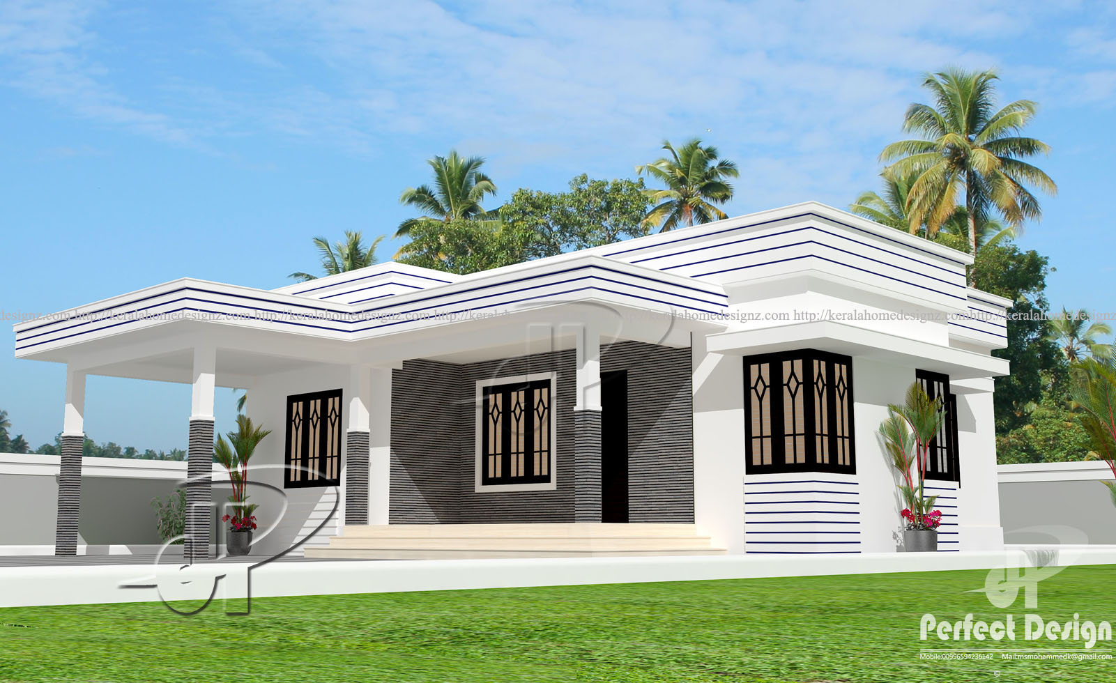 925 Sqft Modern Home Design Kerala Home Design