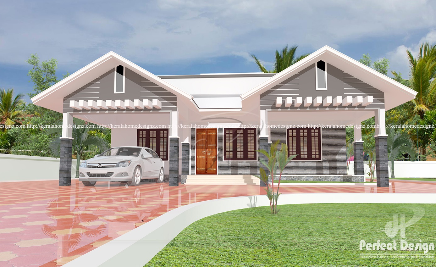 Modern Single Floor Home Design Kerala Home Design