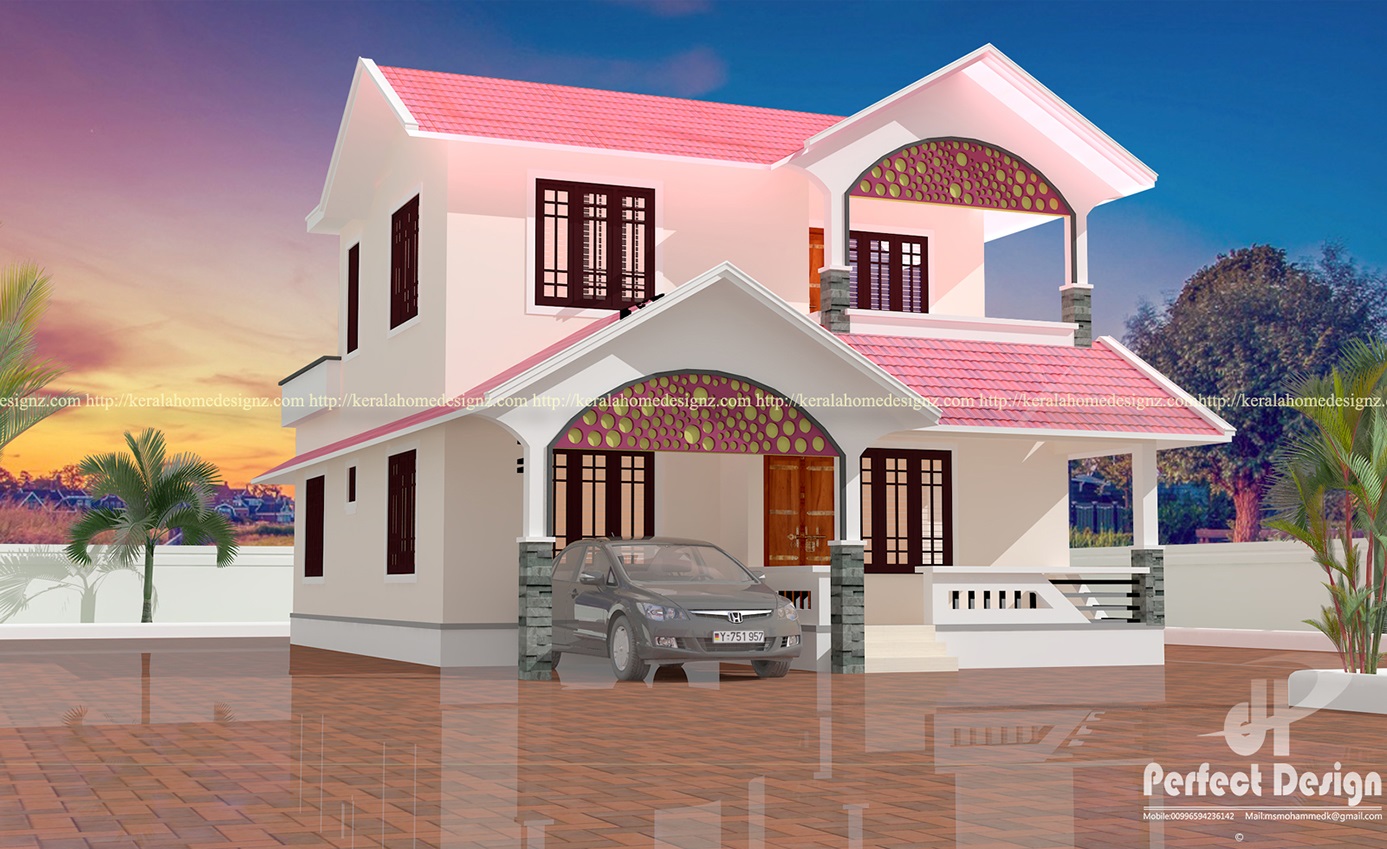 4 bedroom modern home design \u2013 Kerala Home Design