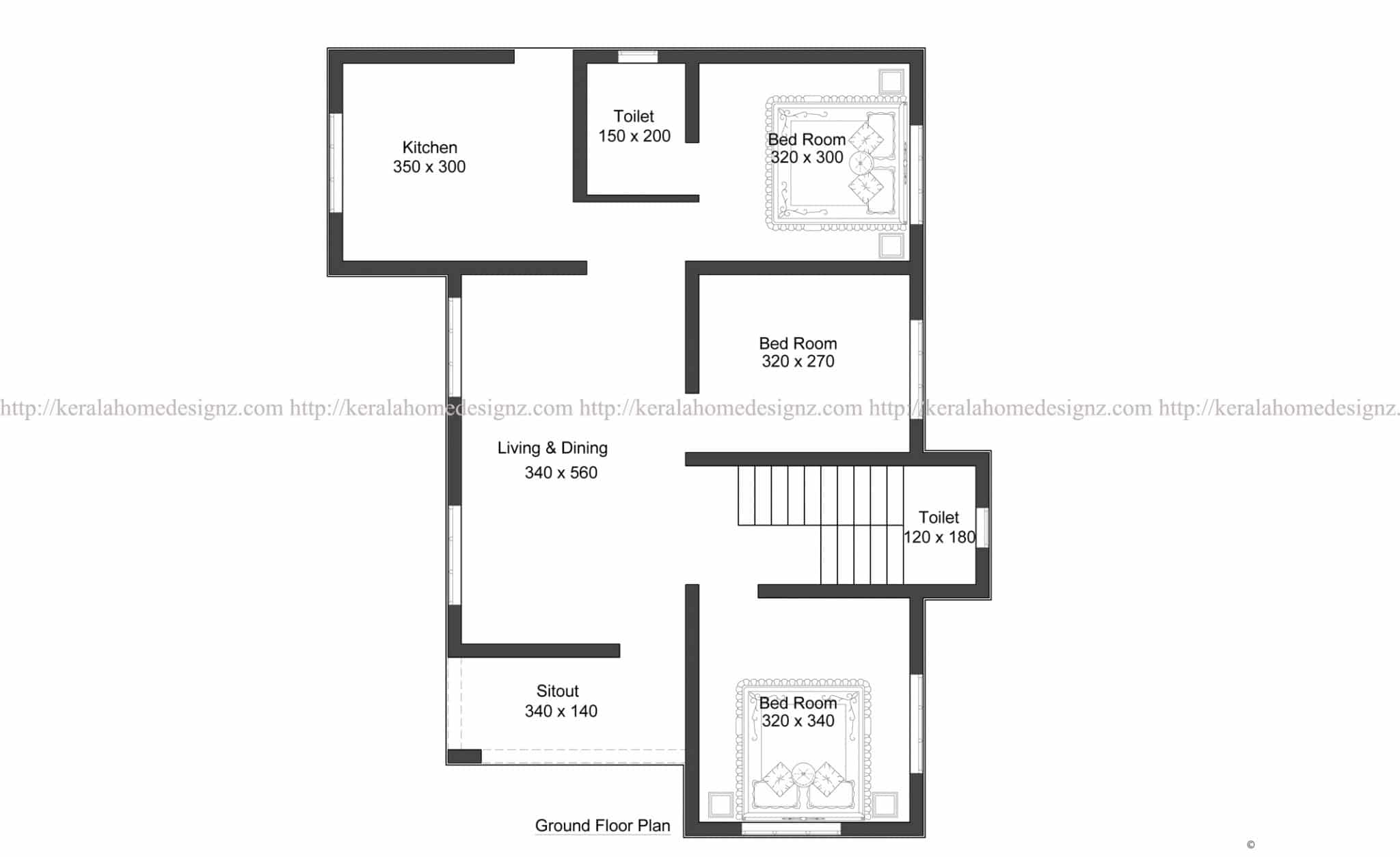 Kerala Single Floor House – Kerala Home Design